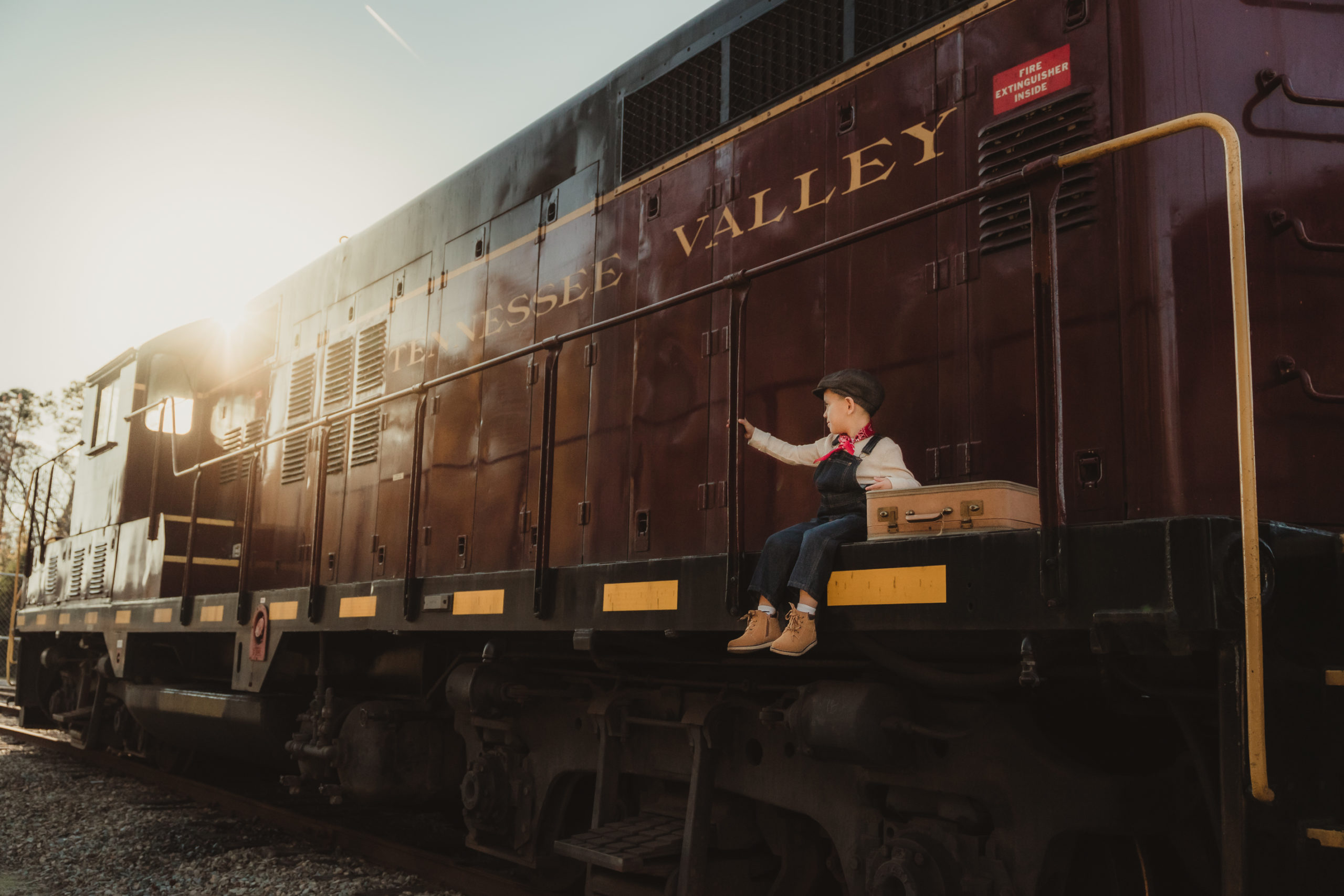 birthday photography session at st marys railroad