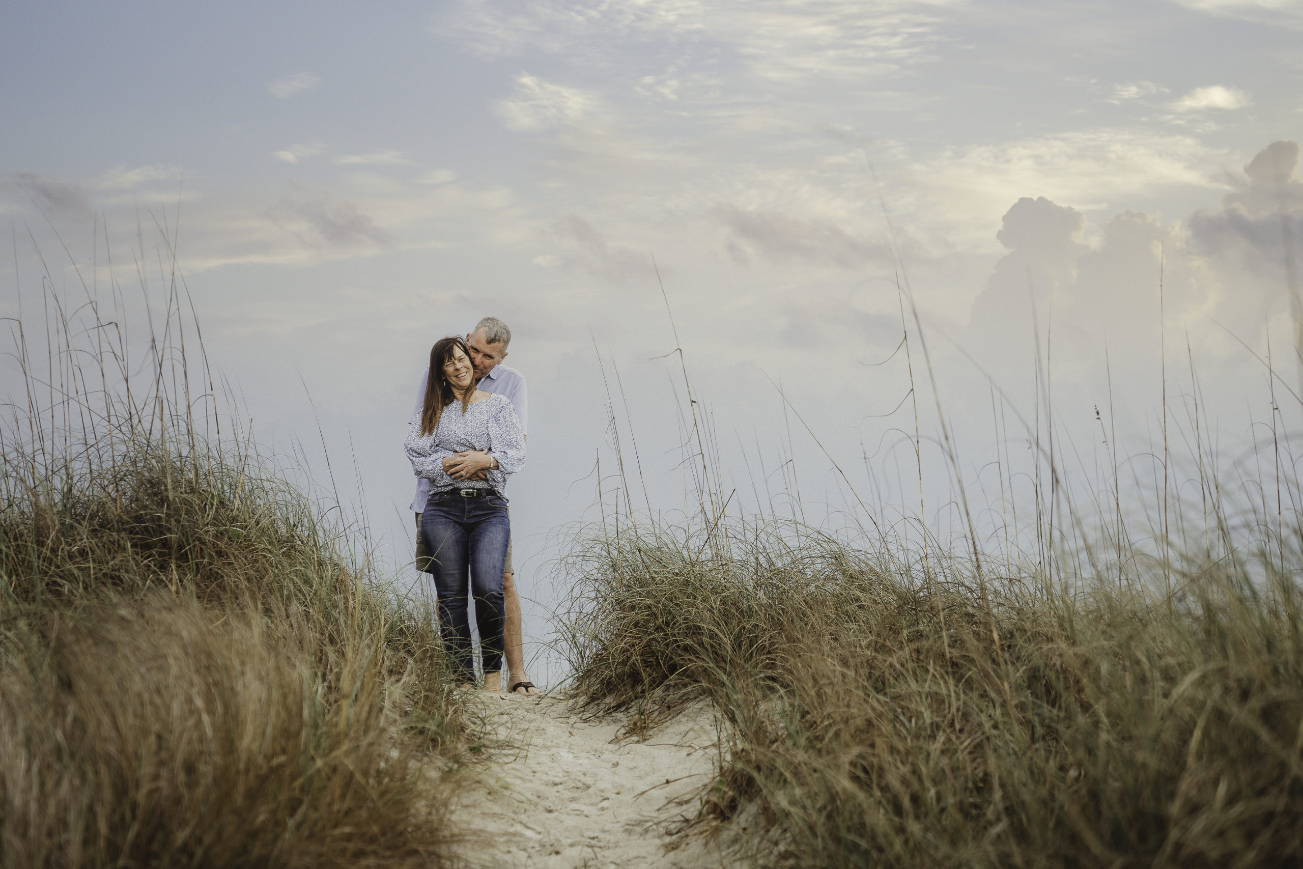 couple session on the beach with a fernandina beach family photographer
